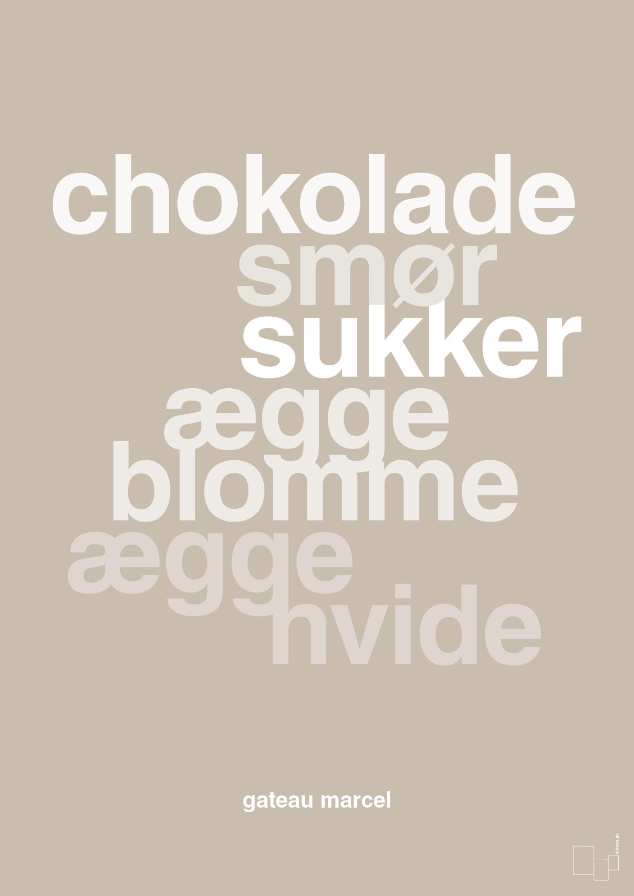 plakat: gateau marcel - creamy mushroom-Opskrifter-A1two3