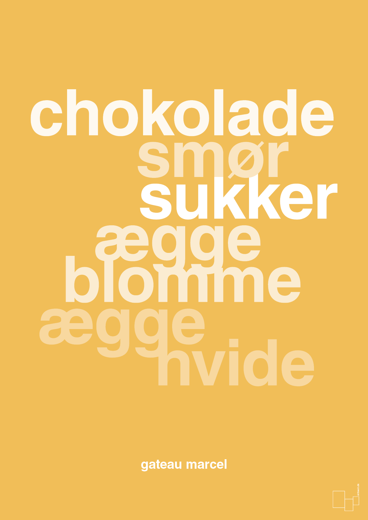 plakat: gateau marcel - honeycomb-Opskrifter-A1two3