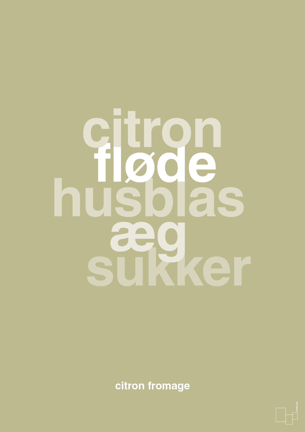 plakat: citron fromage - back to nature-Opskrifter-A1two3