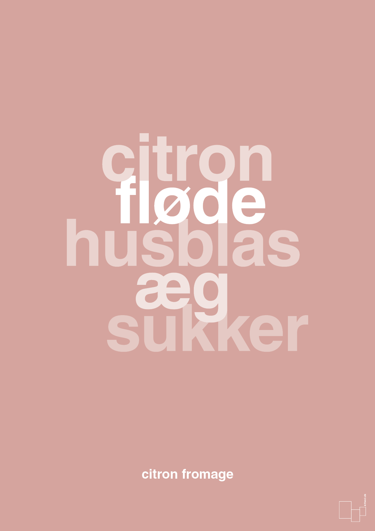 plakat: citron fromage - bubble shell-Opskrifter-A1two3