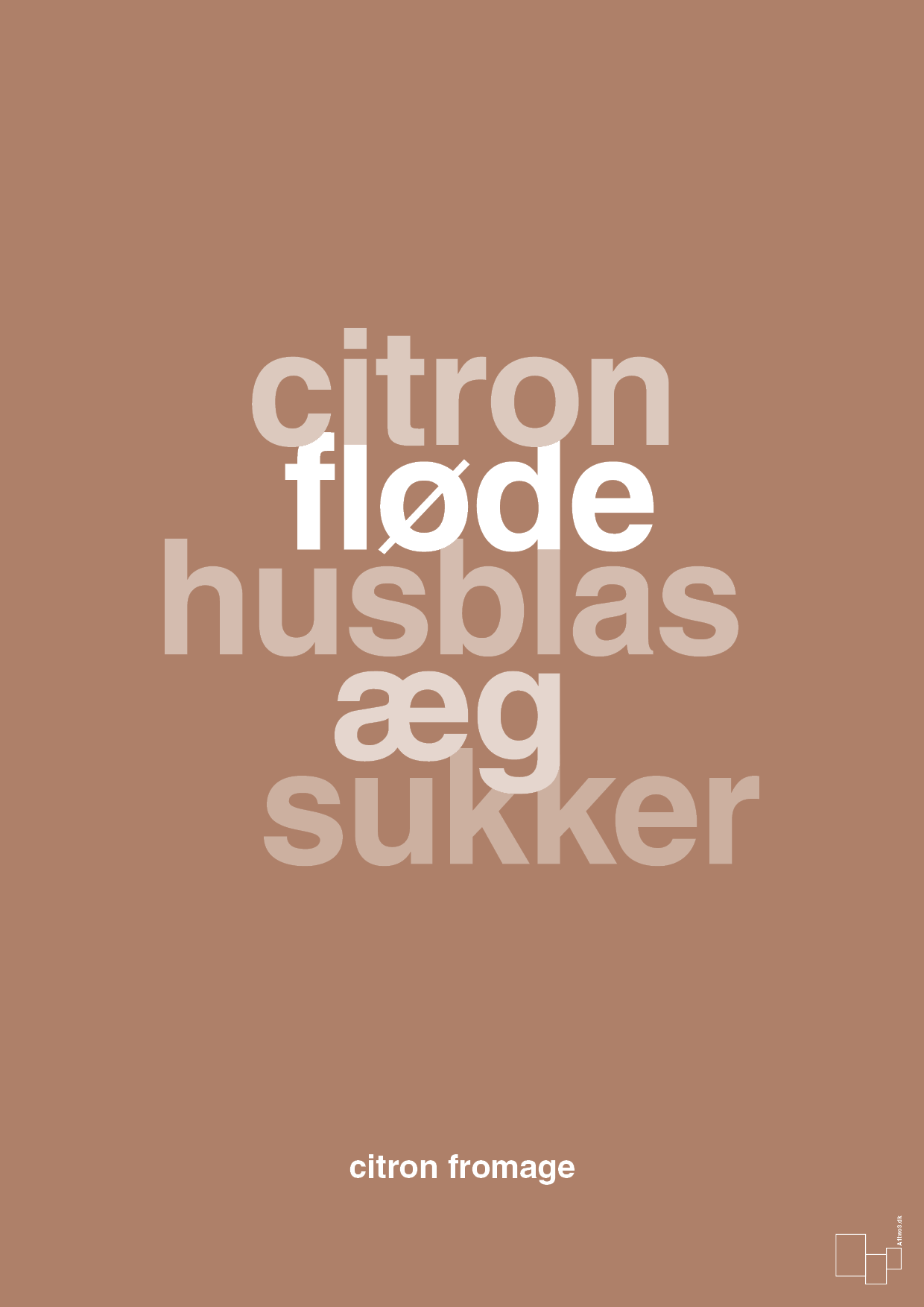 plakat: citron fromage - cider spice-Opskrifter-A1two3
