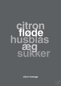 plakat: citron fromage - graphic charcoal-Opskrifter-A1two3