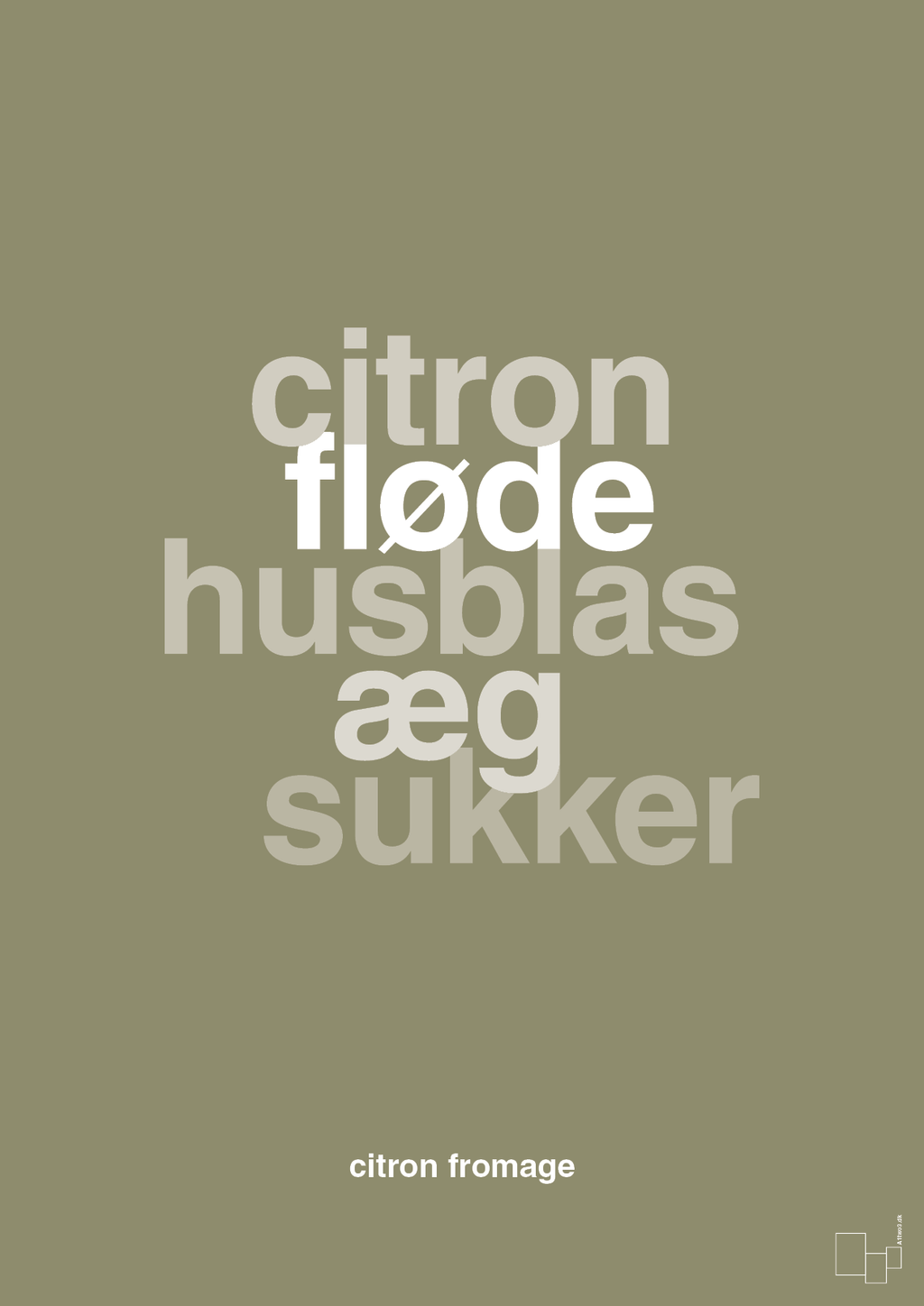 plakat: citron fromage - misty forrest-Opskrifter-A1two3