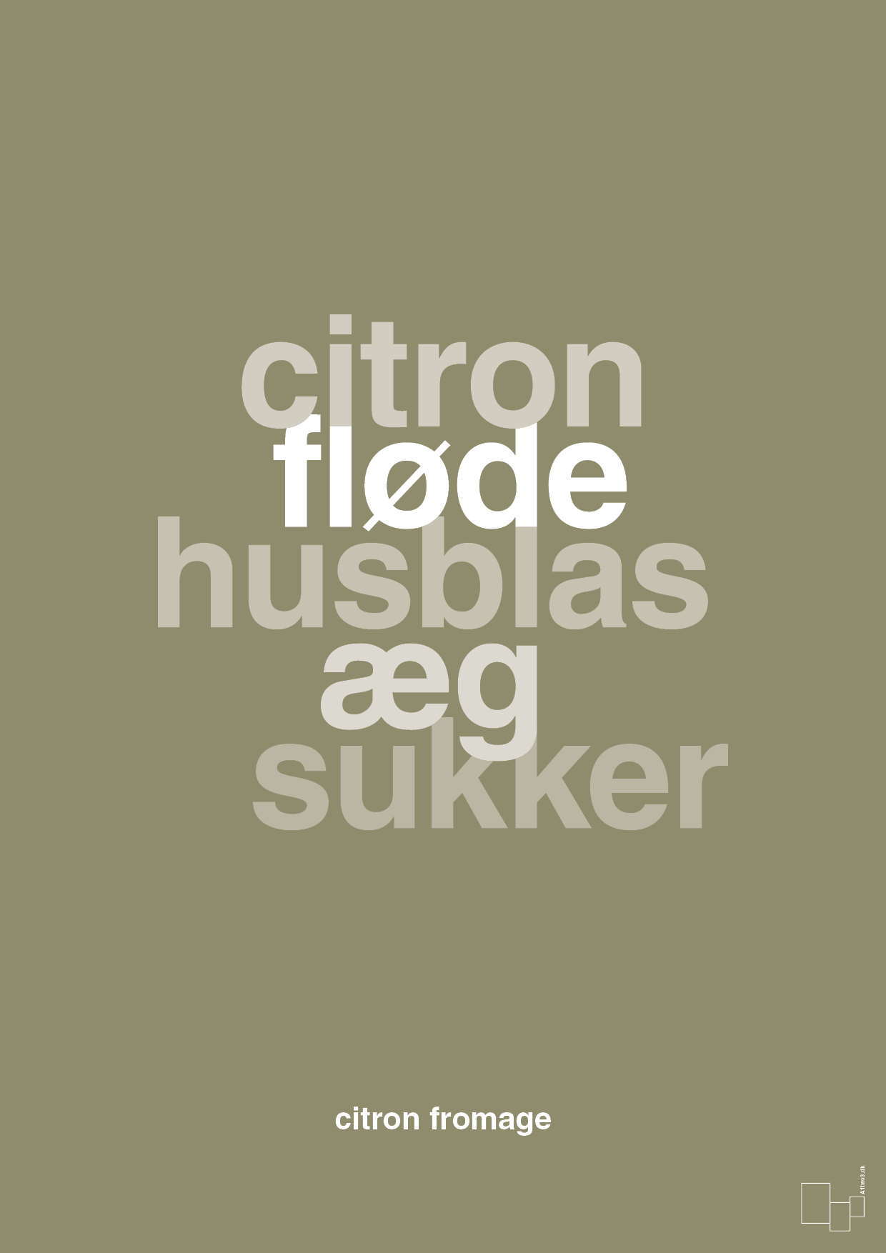 plakat: citron fromage - misty forrest-Opskrifter-A1two3