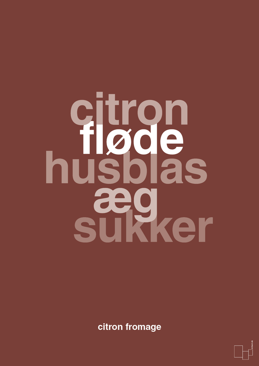 plakat: citron fromage - red pepper-Opskrifter-A1two3