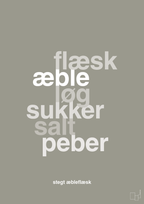 plakat: stegt flæsk - battleship gray-Opskrifter-A1two3