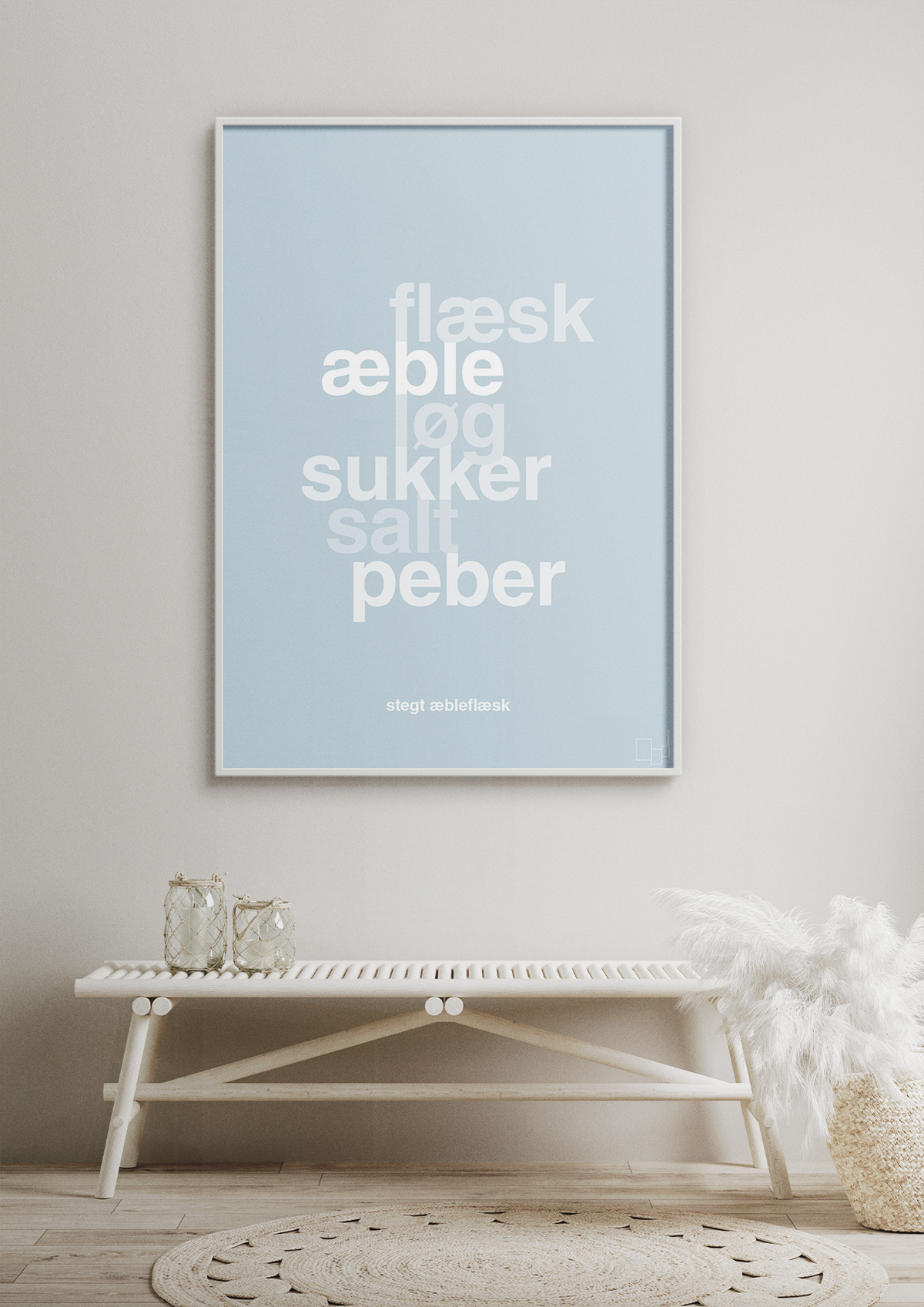 plakat: stegt flæsk - broken beige-Opskrifter-A1two3