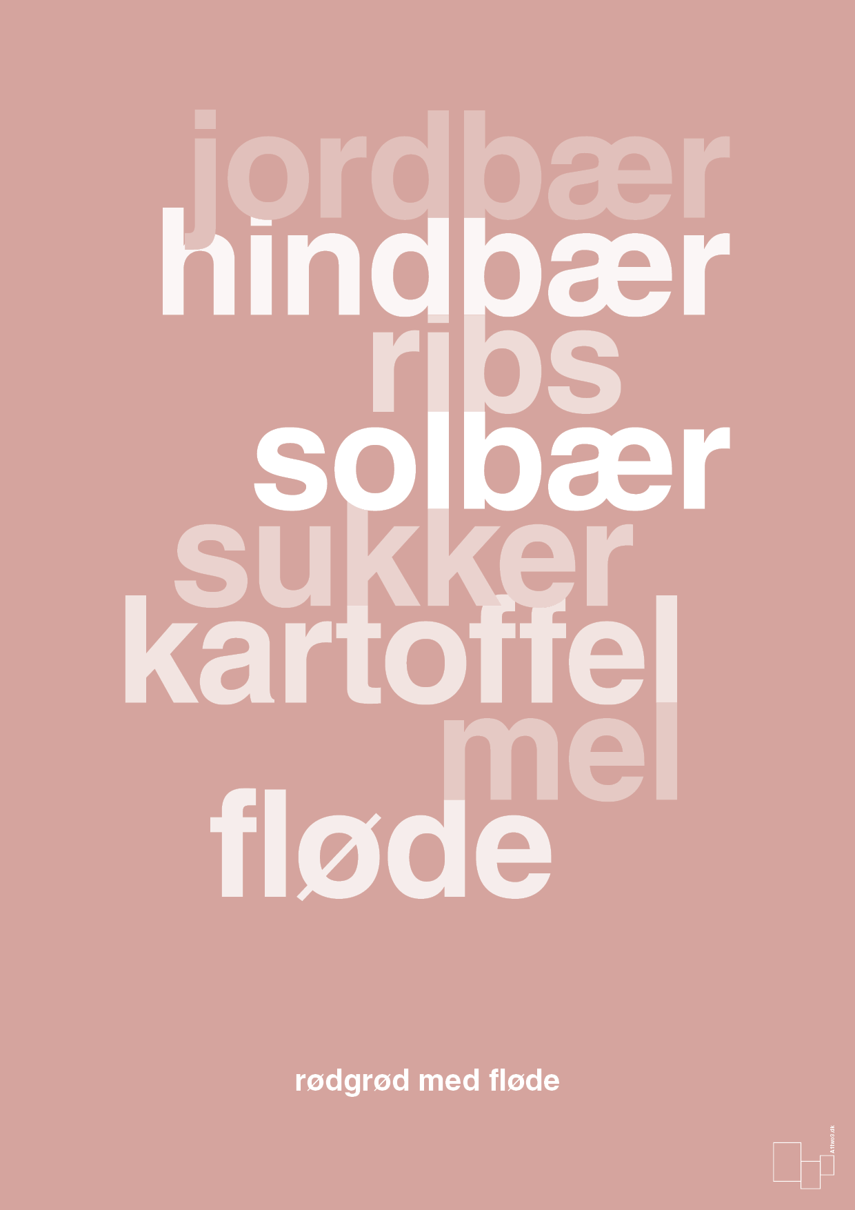 plakat: rødgrød med fløde - bubble shell-Opskrifter-A1two3