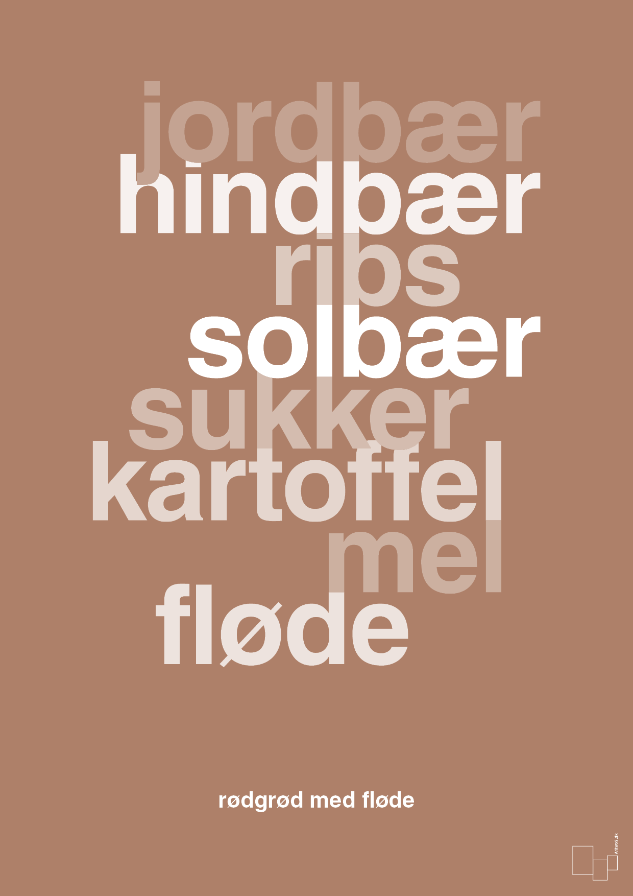 plakat: rødgrød med fløde - cider spice-Opskrifter-A1two3