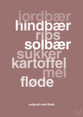 plakat: rødgrød med fløde - plum-Opskrifter-A1two3
