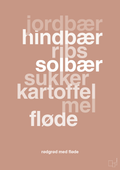 plakat: rødgrød med fløde - powder-Opskrifter-A1two3