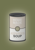 plakat: dåse med asparges soup - secret meadow-Dåser-A1two3