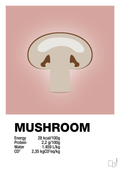 plakat: mushroom nutrition og miljø - bubble shell-Ingredienser-A1two3