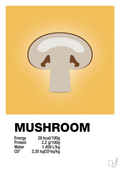 plakat: mushroom nutrition og miljø - honeycomb-Ingredienser-A1two3