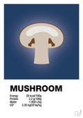 plakat: mushroom nutrition og miljø - lapis blue-Ingredienser-A1two3