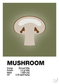 plakat: mushroom nutrition og miljø - secret meadow-Ingredienser-A1two3