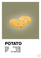 plakat: potato nutrition og miljø - misty forrest-Ingredienser-A1two3