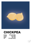 plakat: chickpeas nutrition og miljø - lapis blue-Ingredienser-A1two3