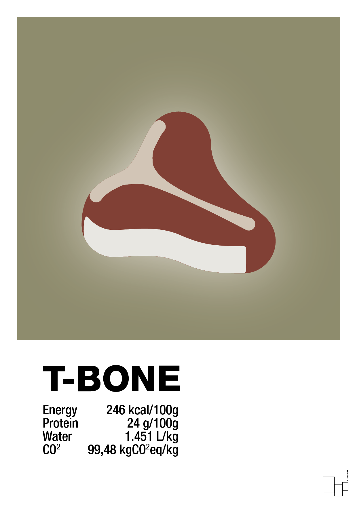 plakat: t-bone nutrition og miljø - misty forrest-Ingredienser-A1two3