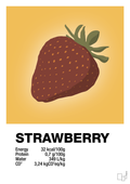plakat: strawberry nutrition og miljø - honeycomb-Ingredienser-A1two3