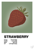 plakat: strawberry nutrition og miljø - jade-Ingredienser-A1two3