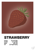 plakat: strawberry nutrition og miljø - red pepper-Ingredienser-A1two3