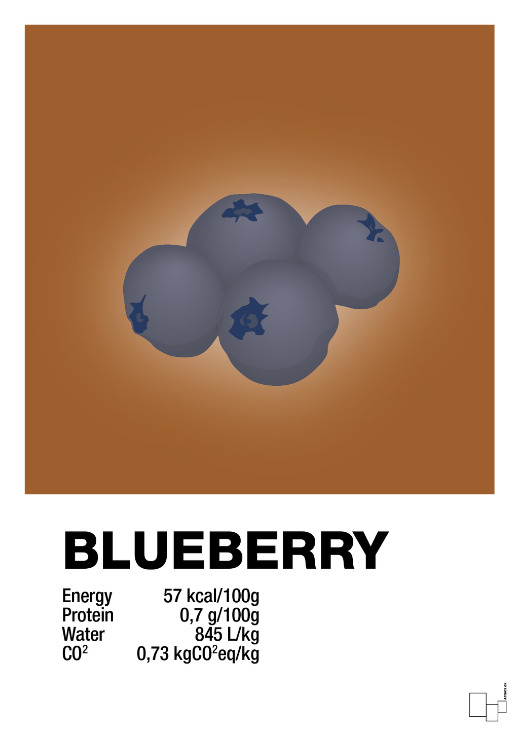 plakat: blueberry nutrition og miljø - cognac-Ingredienser-A1two3