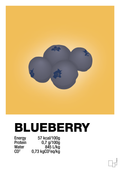 plakat: blueberry nutrition og miljø - honeycomb-Ingredienser-A1two3