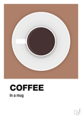plakat: coffee in a mug - cider spice-Kaffe-A1two3