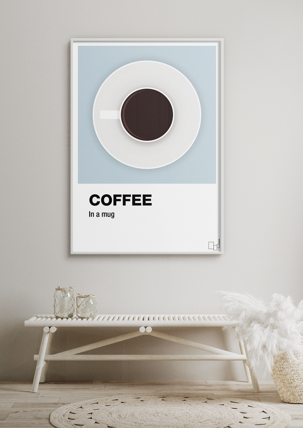 plakat: coffee in a mug - cider spice-Kaffe-A1two3
