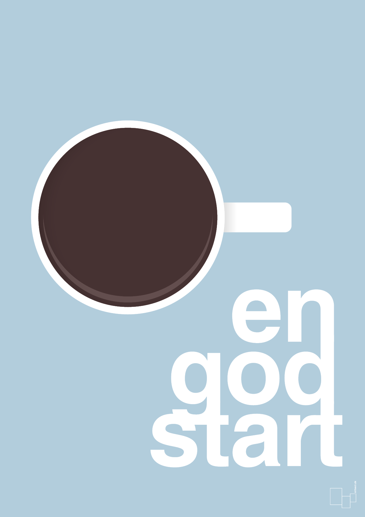 plakat: en god start - heavenly blue-Ingredienser-A1two3