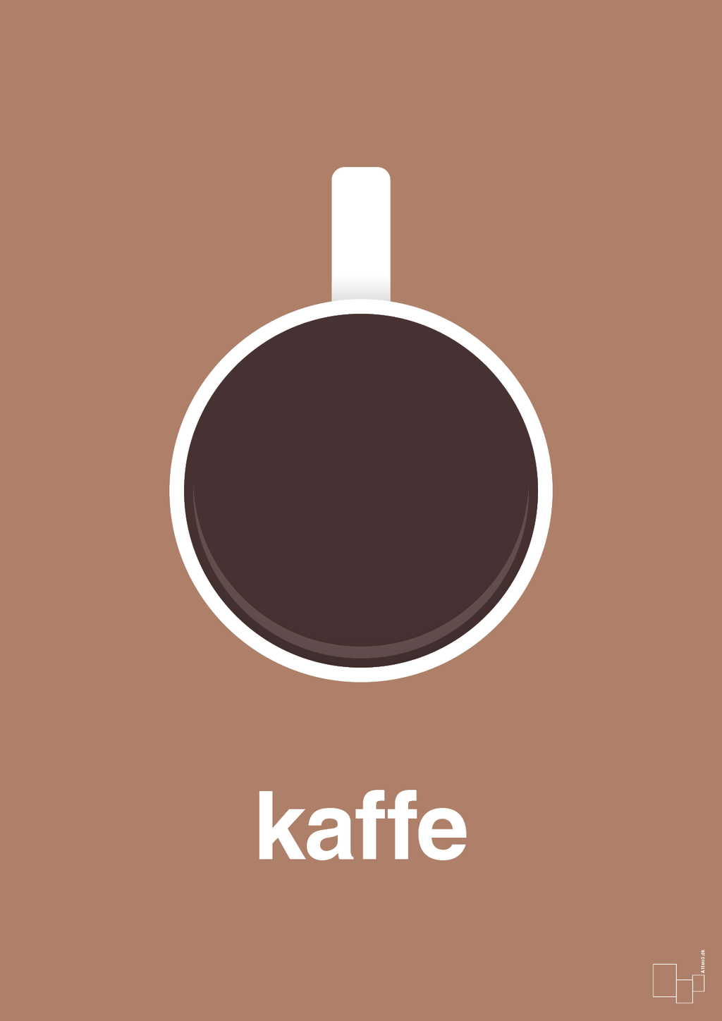 plakat: kaffe kop - cider spice-Kaffe-A1two3