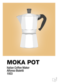 plakat: moka pot - charismatic-Kaffe-A1two3