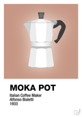 plakat: moka pot - powder-Kaffe-A1two3
