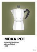 plakat: moka pot - secret meadow-Kaffe-A1two3