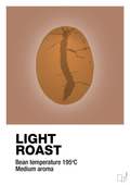 plakat: light roast - cider spice-Kaffe-A1two3