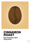 plakat: cinnamom roast - charismatic-Kaffe-A1two3