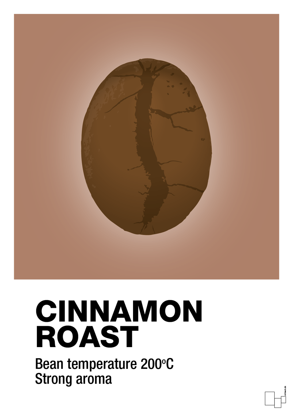 plakat: cinnamom roast - cider spice-Kaffe-A1two3