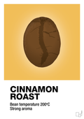 plakat: cinnamom roast - honeycomb-Kaffe-A1two3