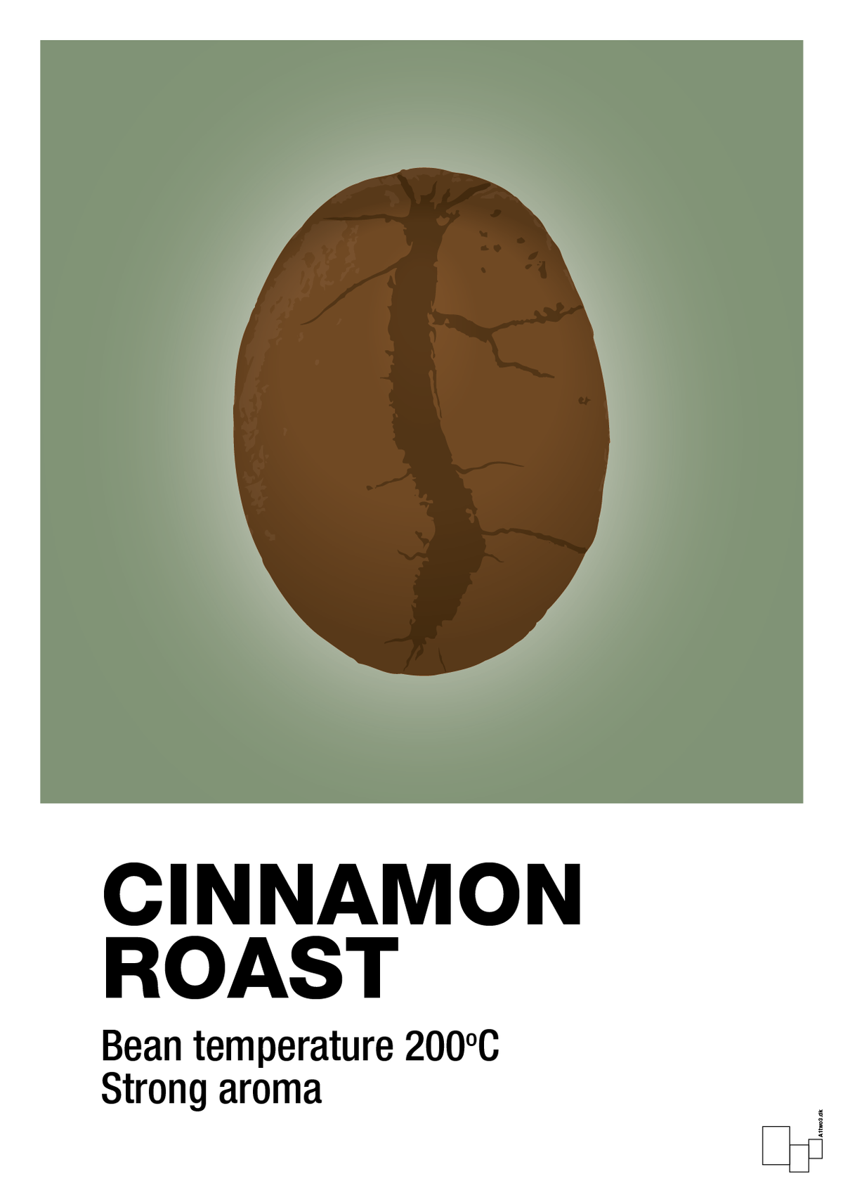 plakat: cinnamom roast - jade-Kaffe-A1two3