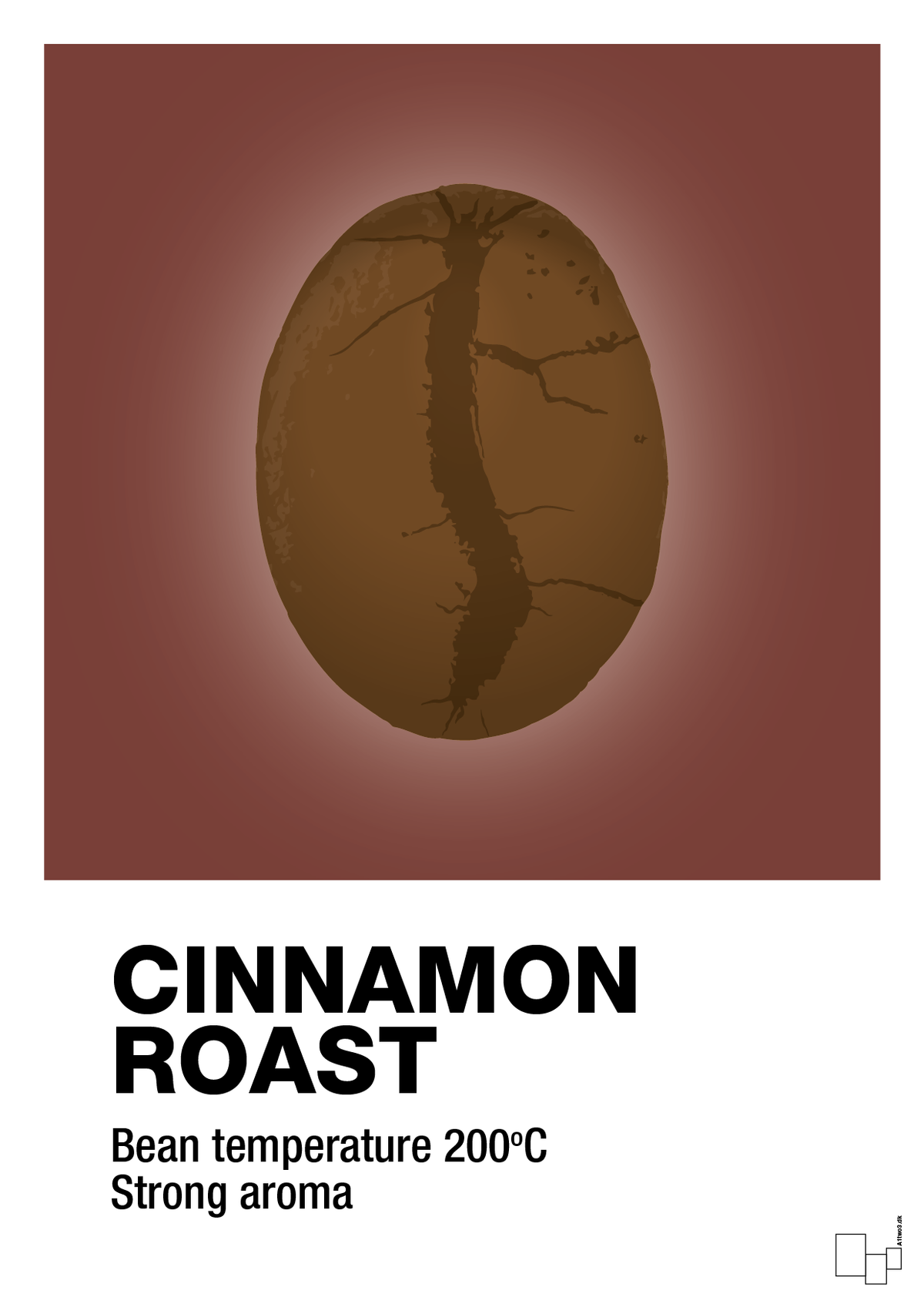plakat: cinnamom roast - red pepper-Kaffe-A1two3