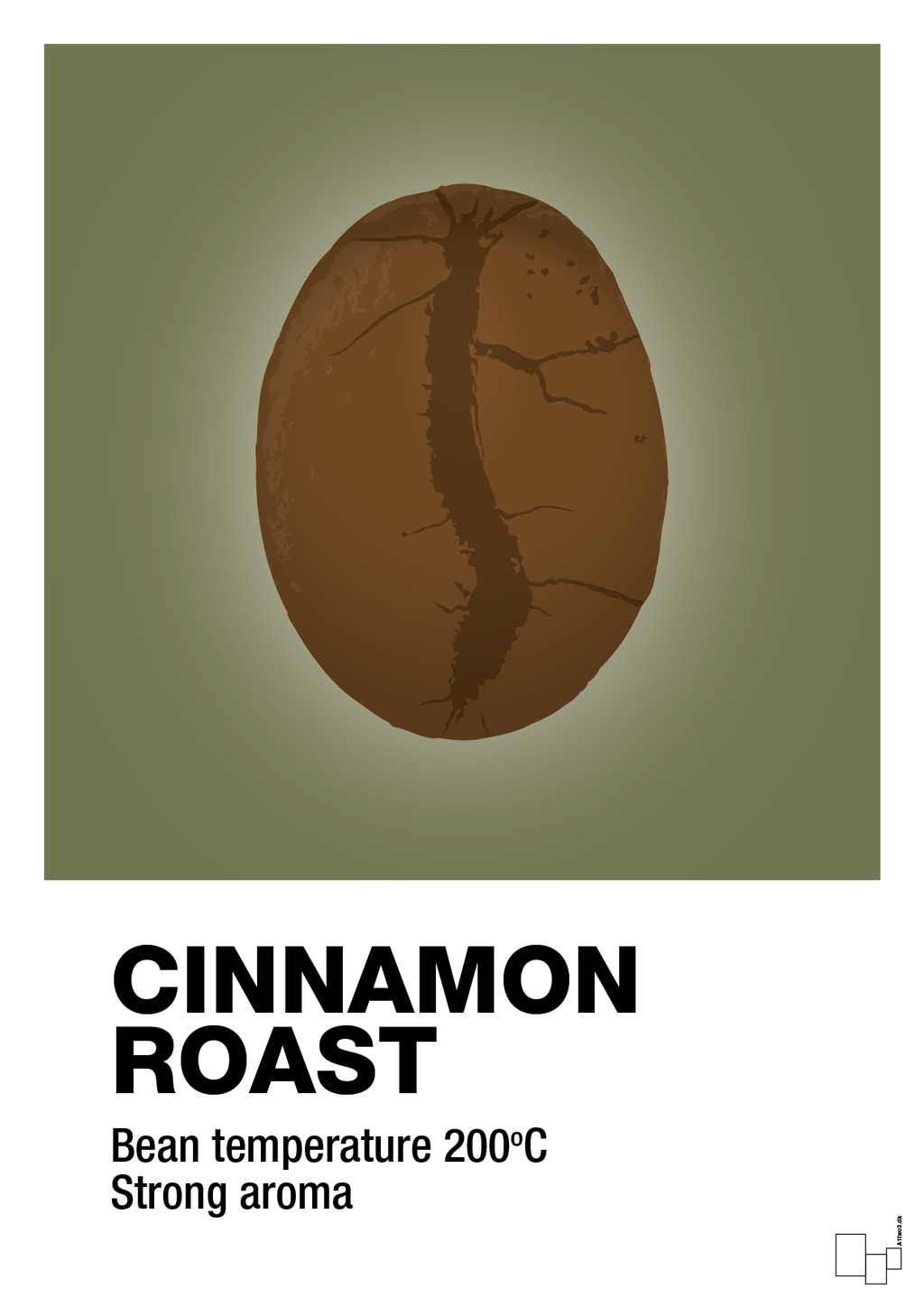 plakat: cinnamom roast - secret meadow-Kaffe-A1two3