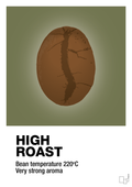 plakat: high roast - secret meadow-Kaffe-A1two3