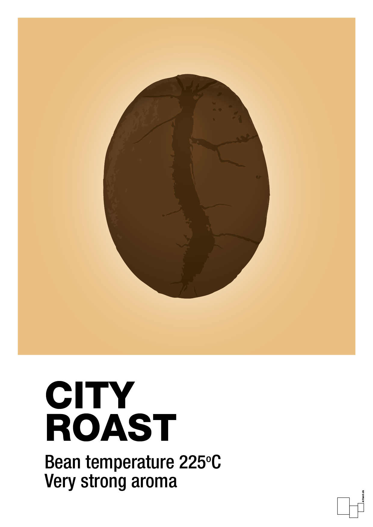 plakat: city roast - charismatic-Kaffe-A1two3