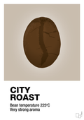 plakat: city roast - creamy mushroom-Kaffe-A1two3