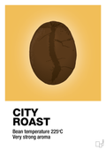 plakat: city roast - honeycomb-Kaffe-A1two3