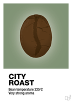 plakat: city roast - jade-Kaffe-A1two3