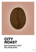 plakat: city roast - powder-Kaffe-A1two3