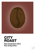 plakat: city roast - red pepper-Kaffe-A1two3