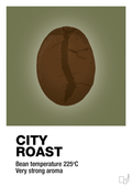 plakat: city roast - secret meadow-Kaffe-A1two3